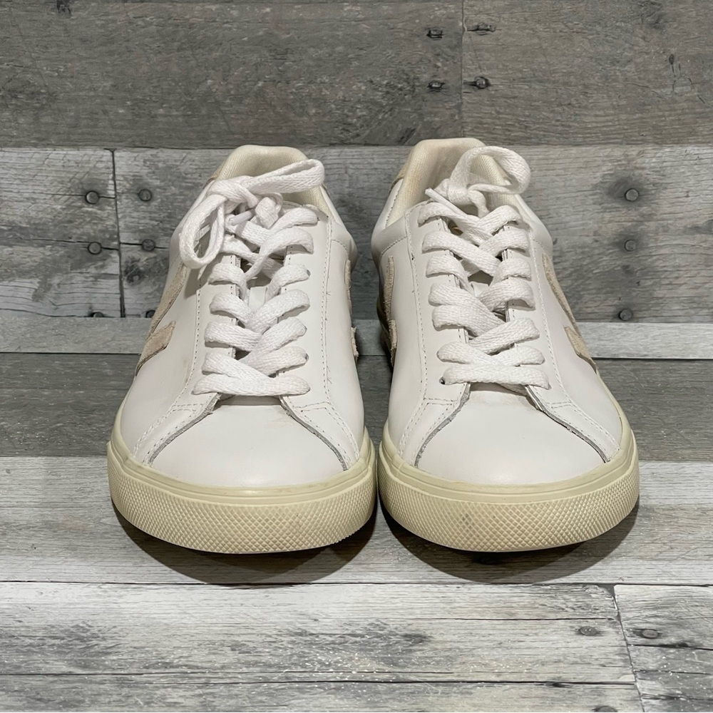 VEJA ESPLAR WOMENS SNEAKERS - EXTRA WHITE SABLE - SZ - 6.US / 37.EU - Picture 6 of 10